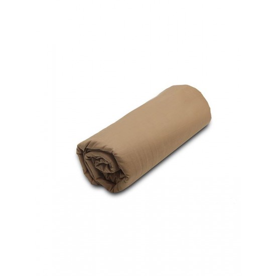 ΚΑΤΩΣΕΝΤΟΝΟ MENTA ΜΕ ΛΑΣΤΙΧΟ 5 BROWN ΥΠΕΡΔΙΠΛΟ (180X200+20)