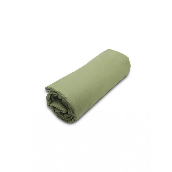 ΚΑΤΩΣΕΝΤΟΝΟ MENTA ΜΕ ΛΑΣΤΙΧΟ 11 OLIVE ΗΜΙΔΙΠΛΟ (120X200+20)