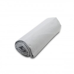 ΚΑΤΩΣΕΝΤΟΝΟ MENTA ΜΕ ΛΑΣΤΙΧΟ 18 LIGHT GREY ΗΜΙΔΙΠΛΟ (120X200+20)
