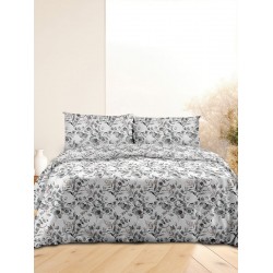 ΣΕΤ ΣΕΝΤΟΝΙΑ FLANNEL 932 GREY ΜΟΝΟ ΜΕ ΛΑΣΤΙΧΟ(105X205+30)