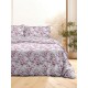 ΣΕΤ ΣΕΝΤΟΝΙΑ FLANNEL 932 LILA ΜΟΝΟ ΜΕ ΛΑΣΤΙΧΟ(105X205+30)