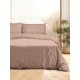 ΣΕΤ ΣΕΝΤΟΝΙΑ FLANNEL 2040 PINK ΜΟΝΟ (160X260)