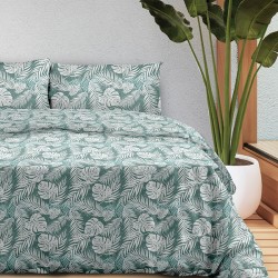 ΣΕΤ ΣΕΝΤΟΝΙΑ FLANNEL 3038 AQUA ΜΟΝΟ (160X260)