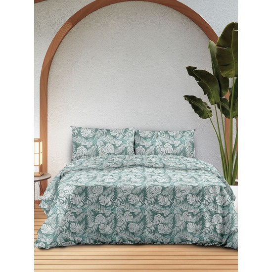 ΣΕΤ ΣΕΝΤΟΝΙΑ FLANNEL 3038 AQUA ΜΟΝΟ (160X260)