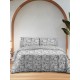 ΣΕΤ ΣΕΝΤΟΝΙΑ FLANNEL 3038 GREY ΜΟΝΟ (160X260)