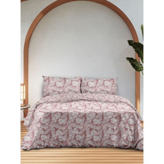 ΣΕΤ ΣΕΝΤΟΝΙΑ FLANNEL 3038 PINK ΜΟΝΟ (160X260)