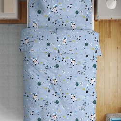 ΣΕΤ ΣΕΝΤΟΝΙΑ FLANNEL 44 ΜΟΝΟ (160X260)