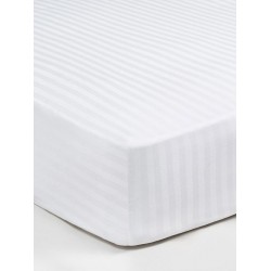 ΚΑΤΩΣΕΝΤΟΝΟ SATIN STRIPES ΜΕ ΛΑΣΤΙΧΟ ΔΙΠΛΟ (160X200+40)