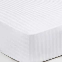 ΚΑΤΩΣΕΝΤΟΝΟ SATIN STRIPES ΜΕ ΛΑΣΤΙΧΟ ΔΙΠΛΟ (160X200+40)
