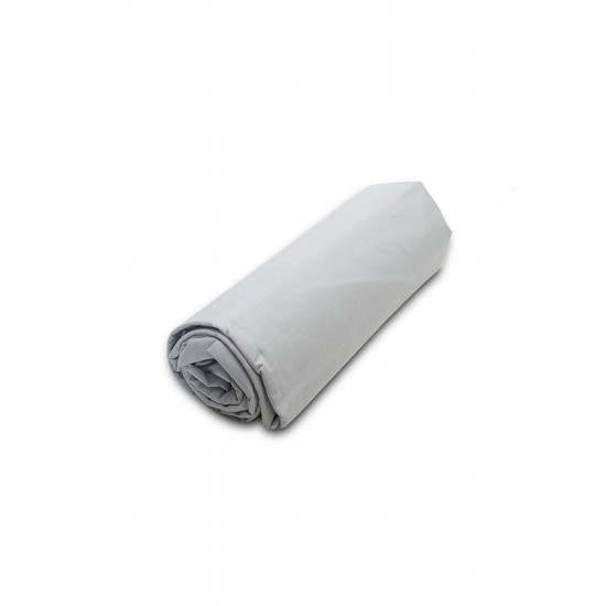 ΚΑΤΩΣΕΝΤΟΝΟ MENTA ΜΕ ΛΑΣΤΙΧΟ 18 LIGHT GREY ΔΙΠΛΟ (160X200+40)