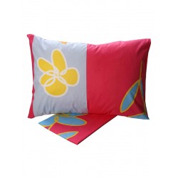 ΣΕΤ ΣΕΝΤΟΝΙΑ COTTON FEELINGS ΕΜΠΡΙΜΕ 129 PINK ΜΟΝΟ (160X260)