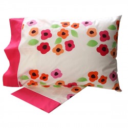 ΣΕΤ ΣΕΝΤΟΝΙΑ COTTON FEELINGS ΕΜΠΡΙΜΕ 529 PINK ΜΟΝΟ (160X260)