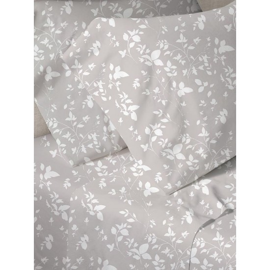 ΣΕΤ ΣΕΝΤΟΝΙΑ MENTA ΕΜΠΡΙΜΕ 040 GREY ΜΟΝΟ (160X250)