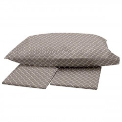 ΣΕΤ ΣΕΝΤΟΝΙΑ MENTA ΕΜΠΡΙΜΕ 530 GREY ΔΙΠΛΟ (200X250)