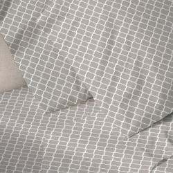 ΣΕΤ ΣΕΝΤΟΝΙΑ MENTA ΕΜΠΡΙΜΕ 530 GREY ΔΙΠΛΟ (200X250)
